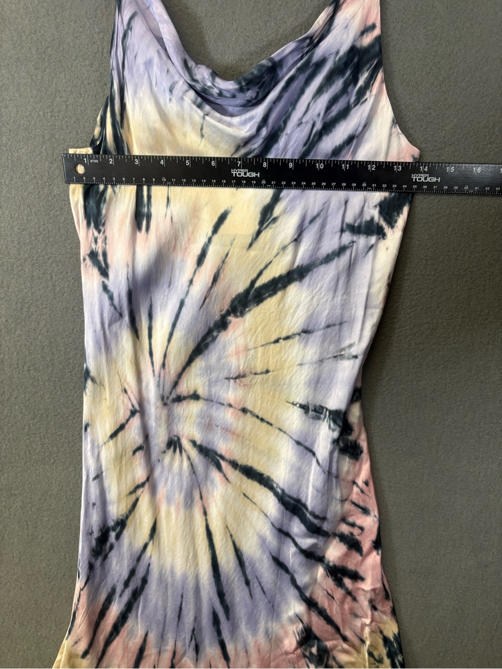 Young Fabulous & Broke Women’s Midi Tie Dye Slip Dress SZ S - Picture 2 of 6